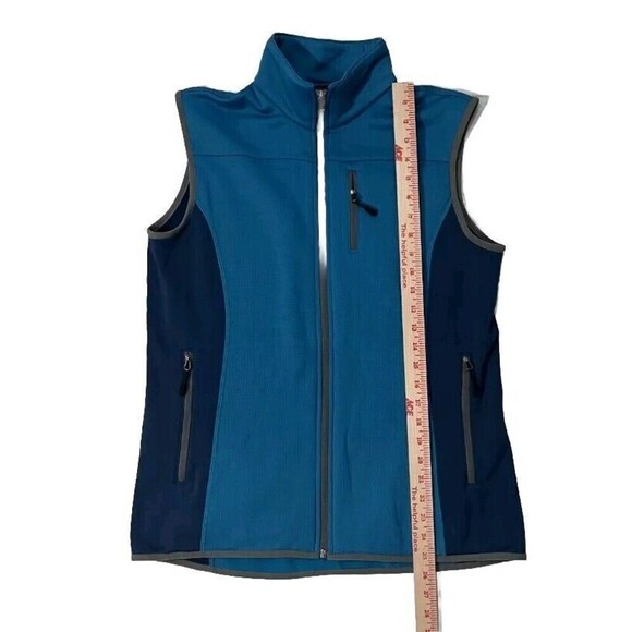 Narragansett Traders Vest Women Size L Blue Casual Full Zip with Pockets Outdoor - Picture 3 of 5